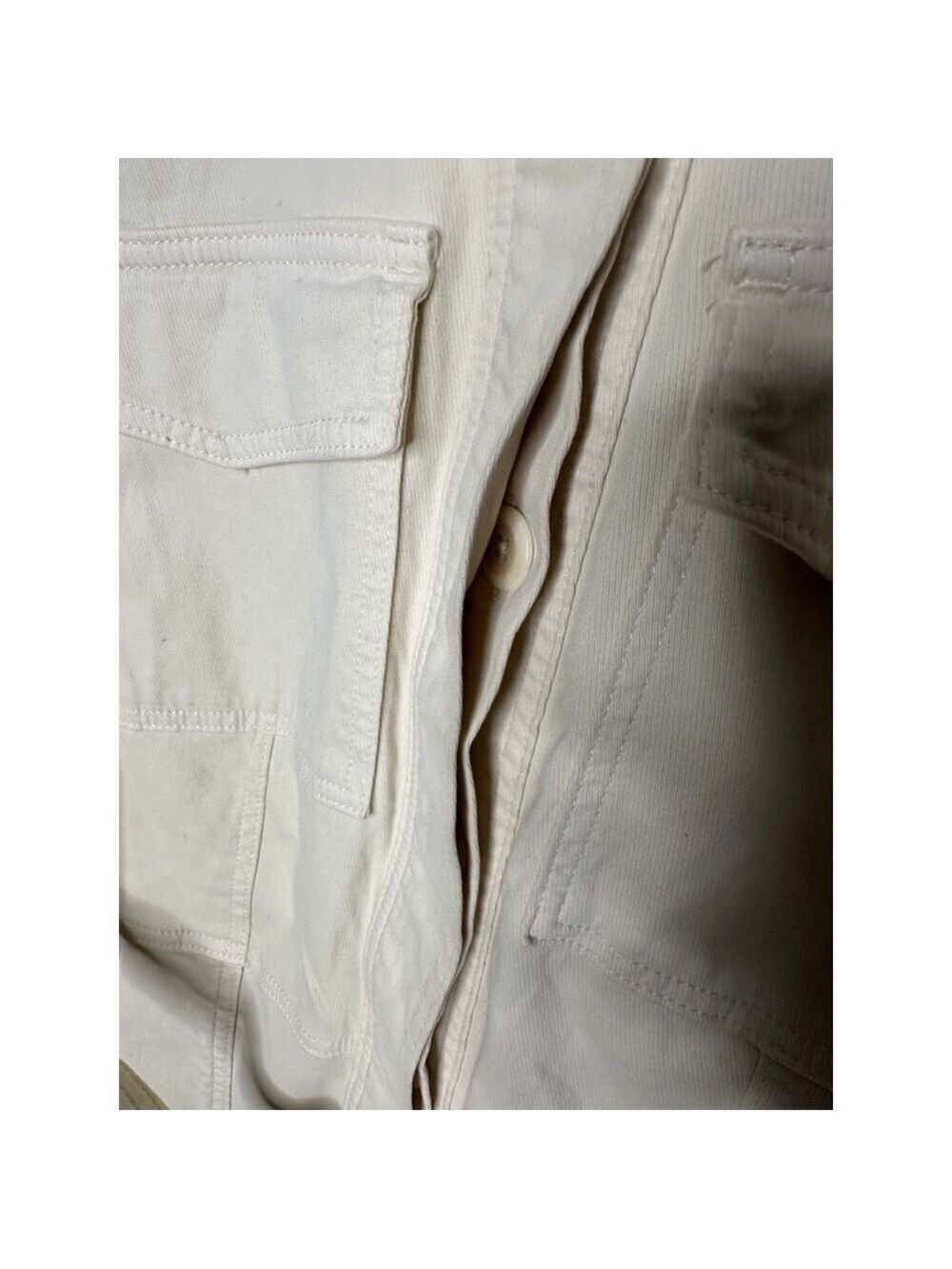 Banana Republic NWT Utility Jumpsuit Small Belted Cotton Stretch - Picture 6 of 9